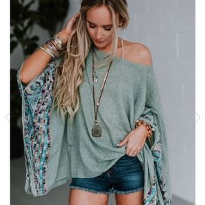 Boho shawl